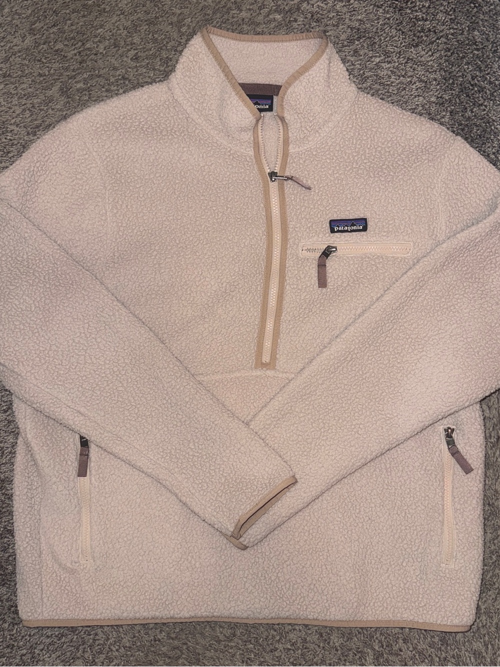 Patagonia Women’s Mauve Retro Pile Marsupial